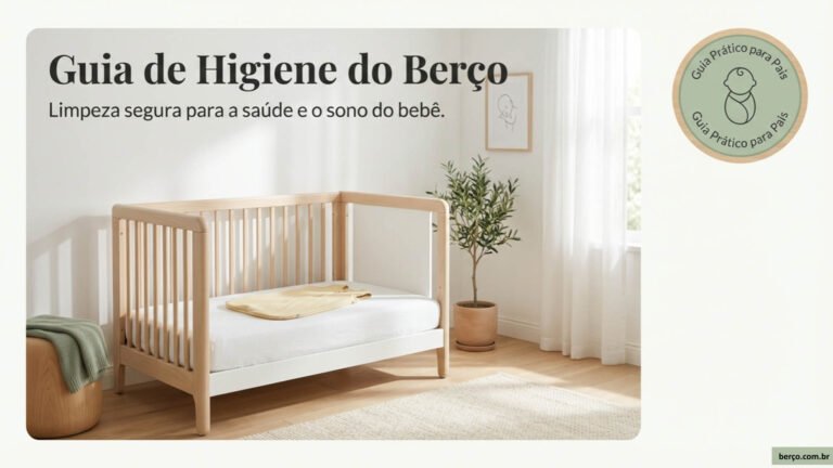Como limpar o berço do bebê com segurança