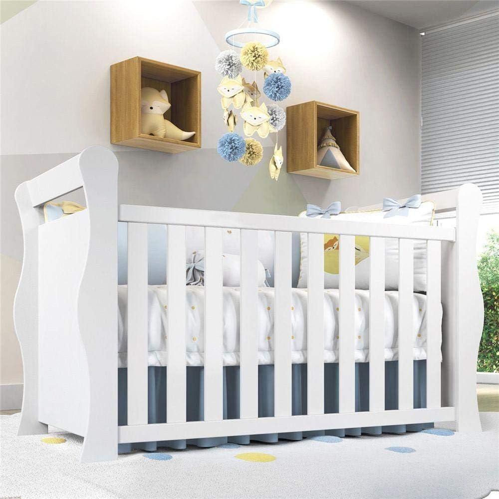 Berço americano Dom branco 3 em 1 Grão de Gente