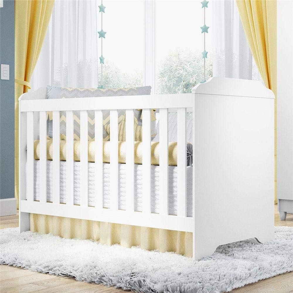 Berço americano minicama Mel com colchão Grão de Gente