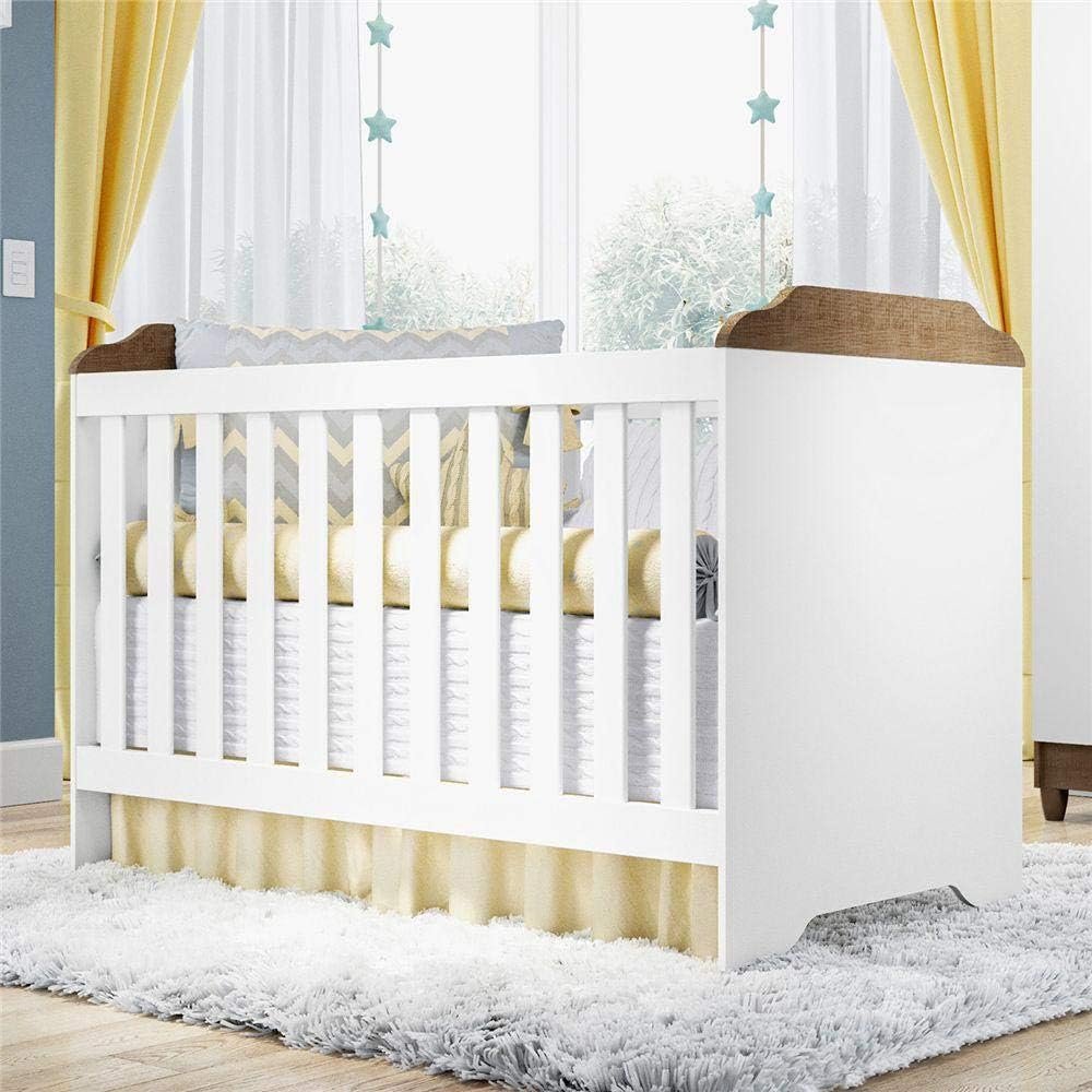 Berço americano minicama Mel madeira 3 em 1 Grão de Gente