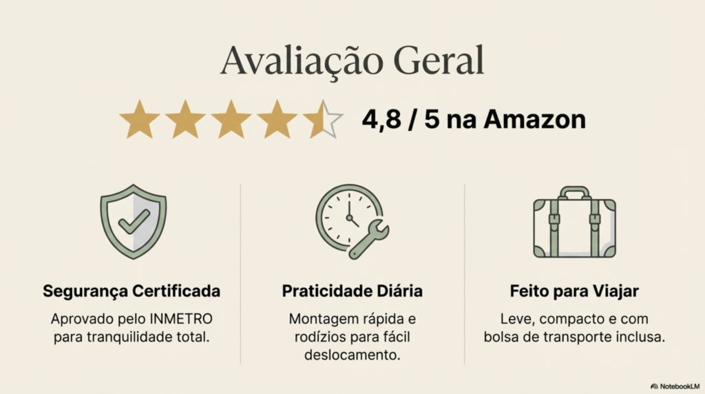 Avaliação Geral Burigotto Serenata – 4,8 de 5 na Amazon