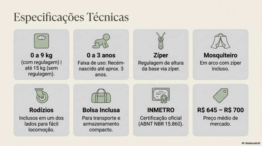 Especificações Técnicas Burigotto Serenata