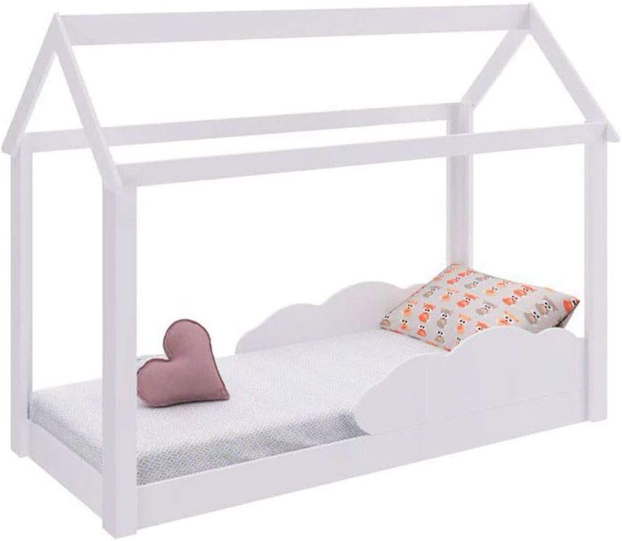 Cama montessoriana nuvem 100% MDF infantil Casatema