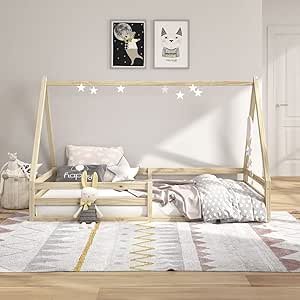 Cama Casinha Sila Madeira Maciça